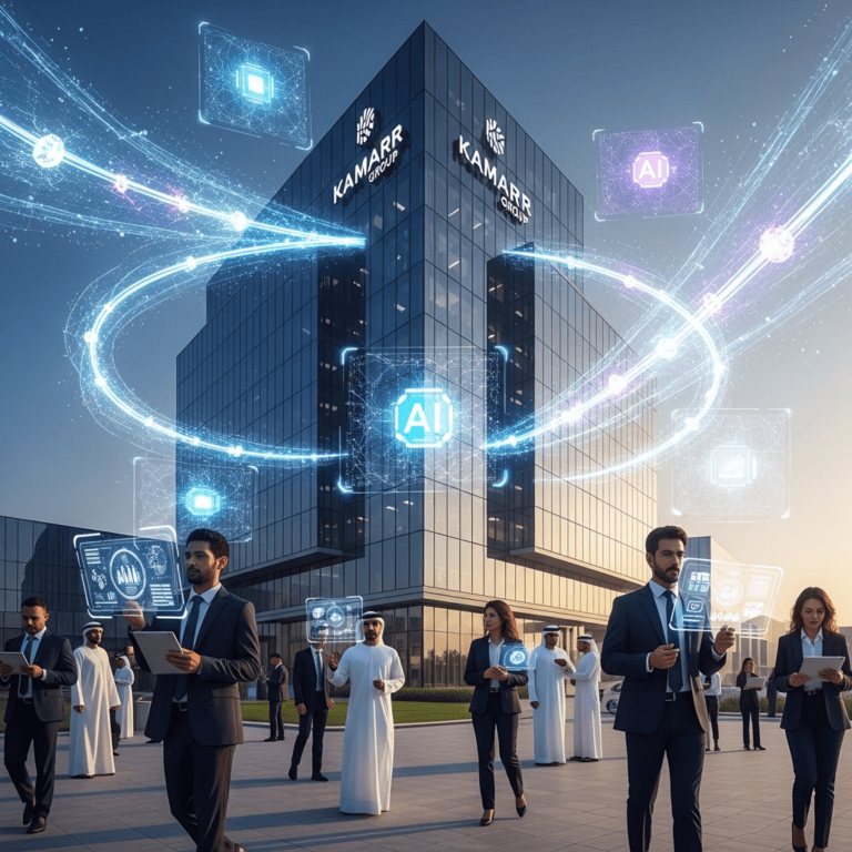 Illustration for: Kamarrr Group: UAE's Emerging AI Powerhouse