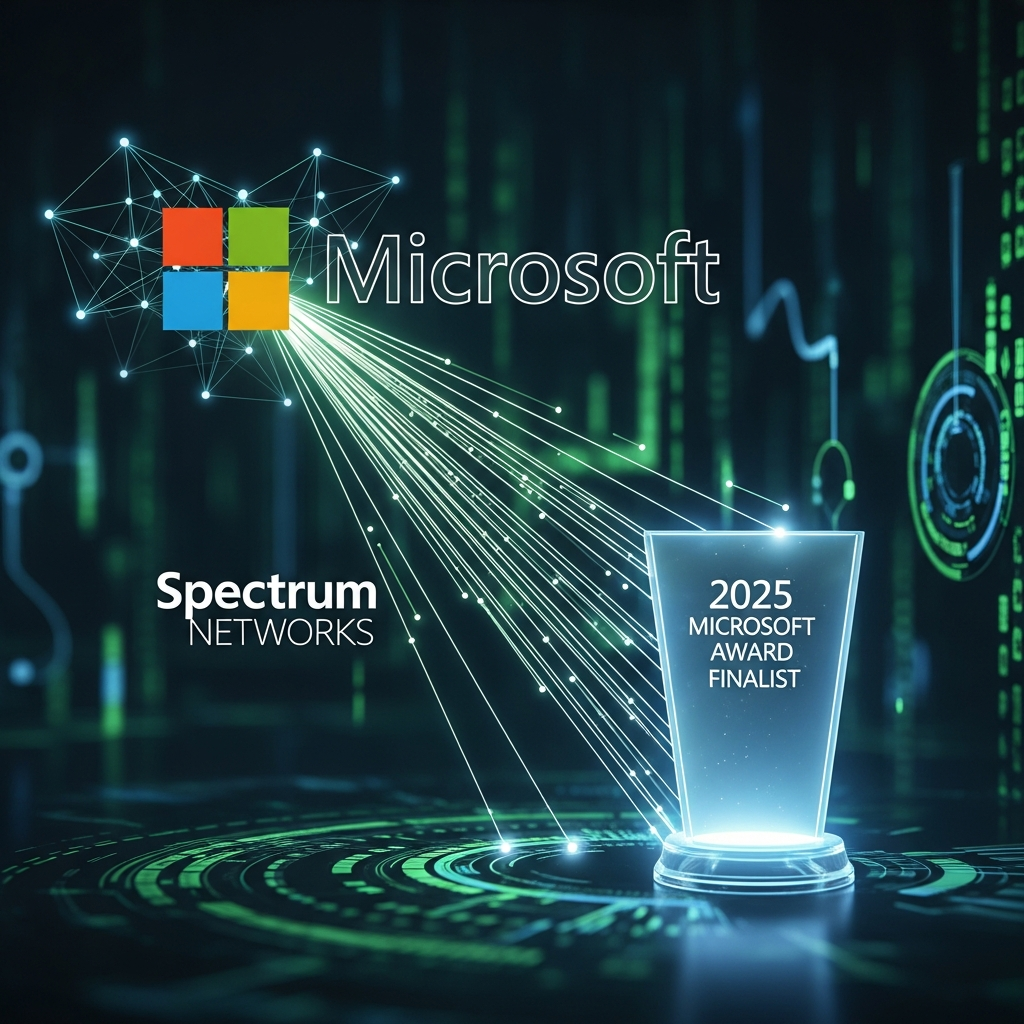 Illustration for: Spectrum Networks: 2025 Microsoft Award Finalist
