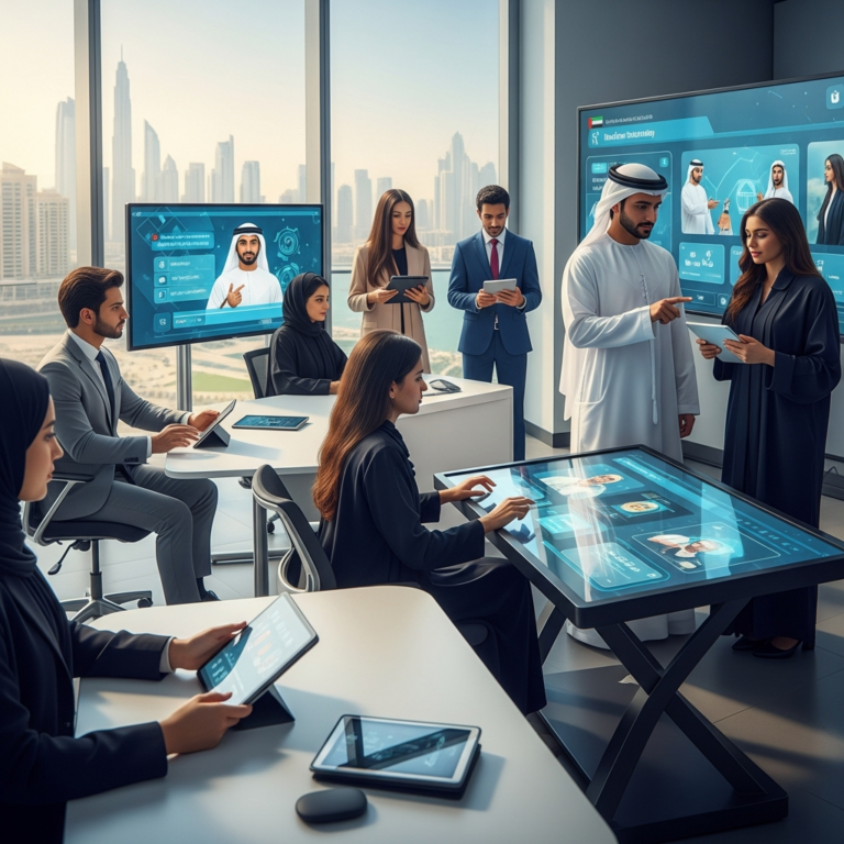 Illustration for: New UAE Platform for Emirati Student Training