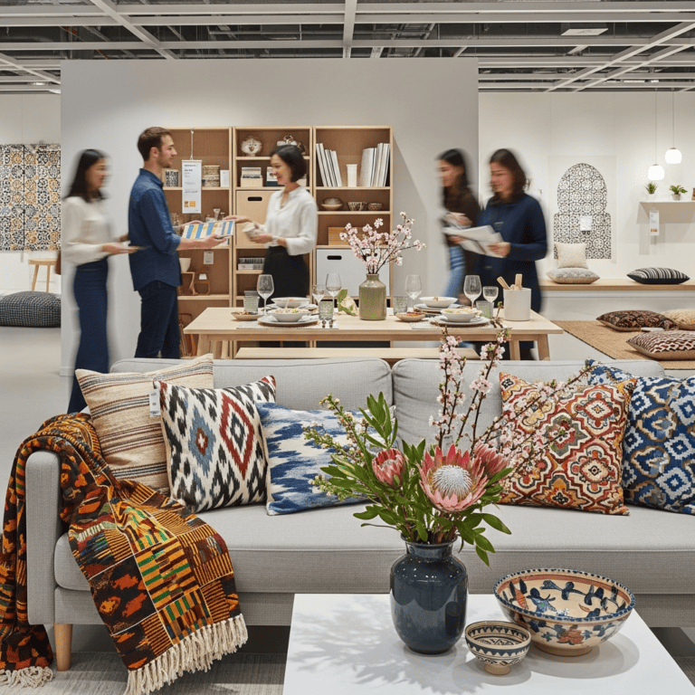 Illustration for: IKEA's Globally Local: Design Meets Culture