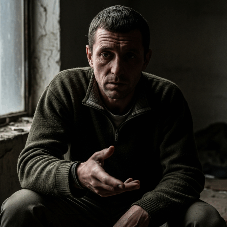 Illustration for: Captive Reveals Forced Recruitment in Ukraine