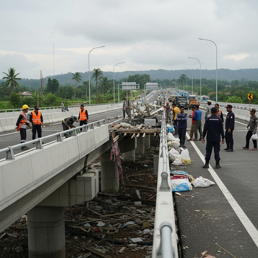 Illustration for: Sumatra Flood Death Toll Rises to 708 Amid Aid Efforts