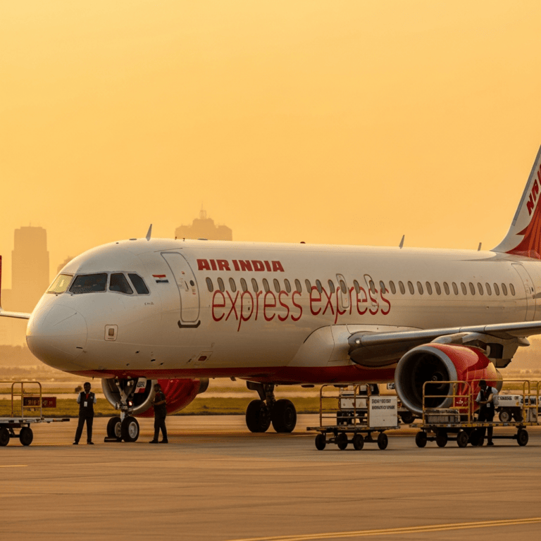 Illustration for: Air India Express Resumes Lucknow to UAE Flights