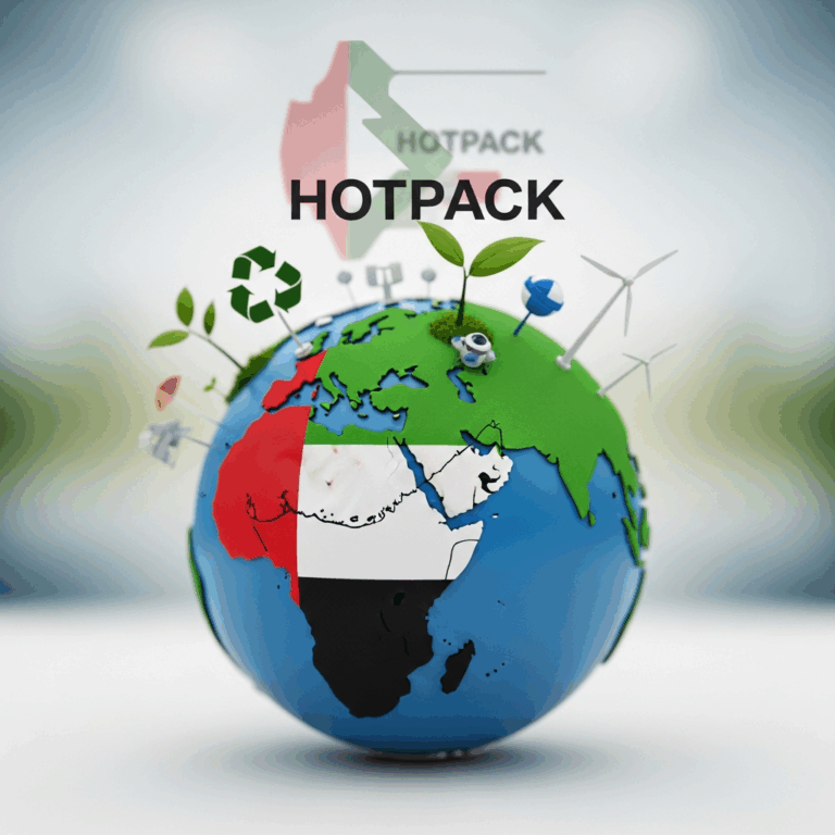 Illustration for: Hotpack Leads UAE's Sustainability Revolution
