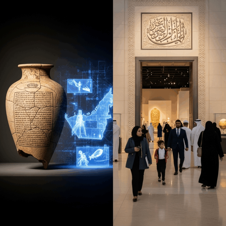 Illustration for: UAE's National Museum: A Journey Through Time