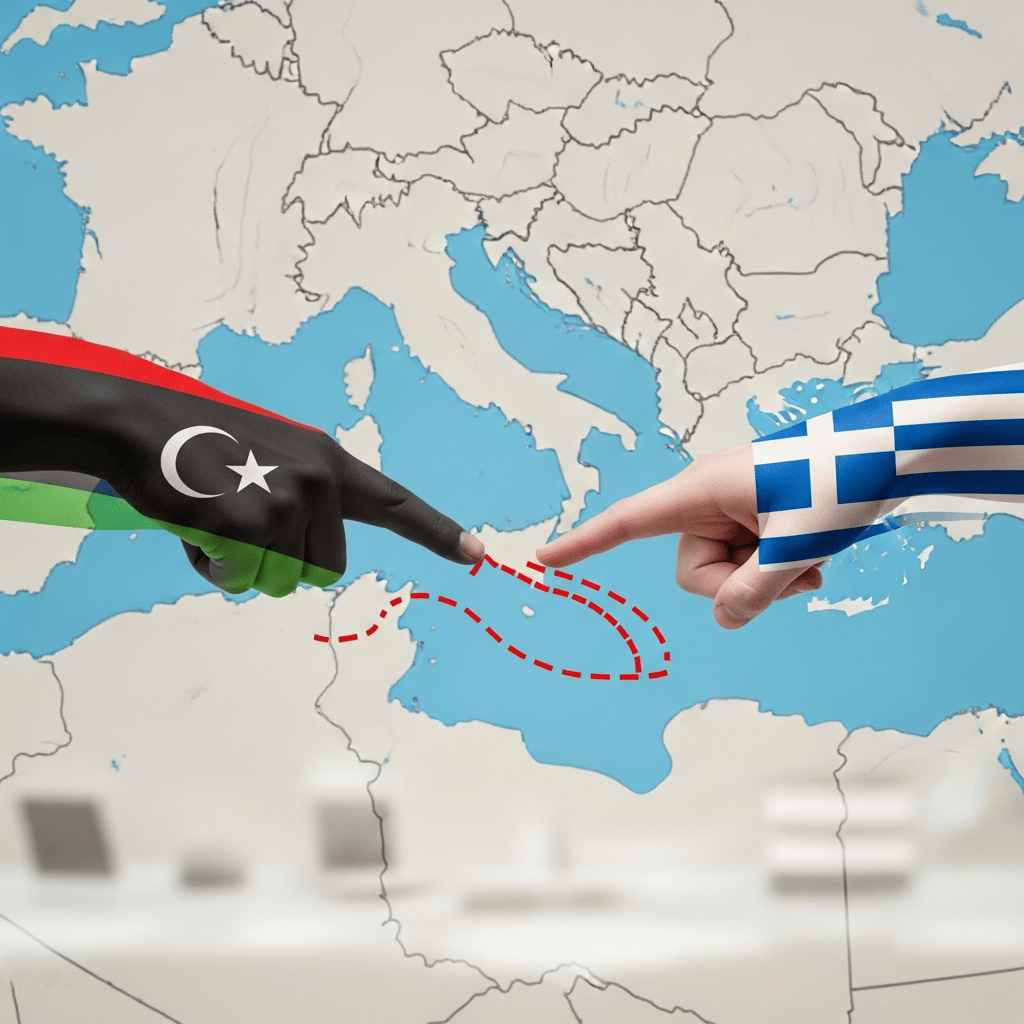 Illustration for: Libyan Govt Responds to Greek Maritime Claims