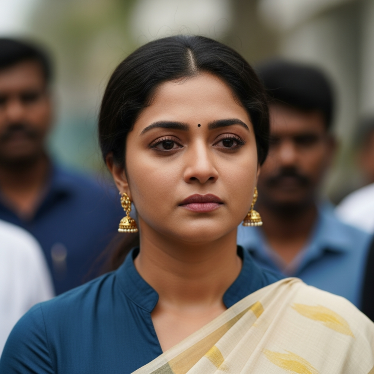 Illustration for: Parvathy Reacts to Dileep's Acquittal in Assault Case
