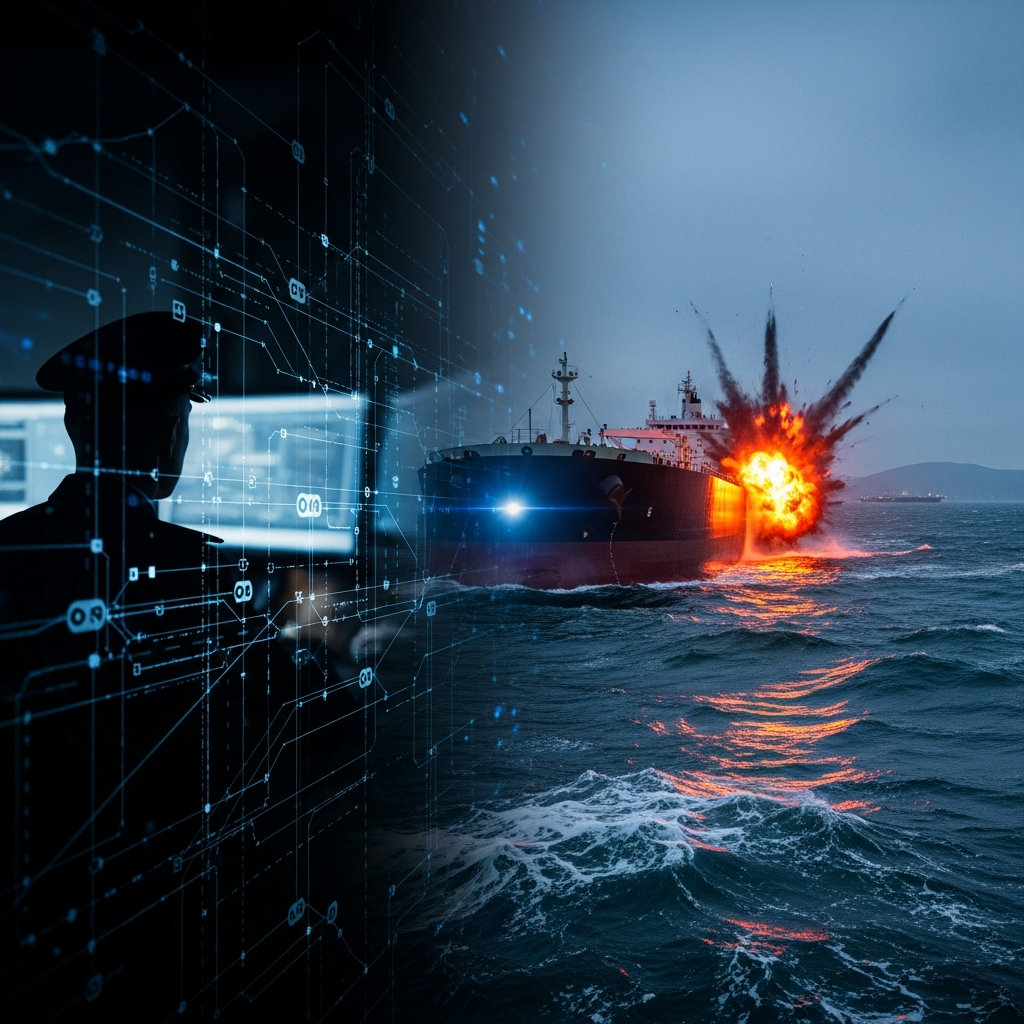 Illustration for: Ukrainian Navy Data Breach and Tanker Attacks