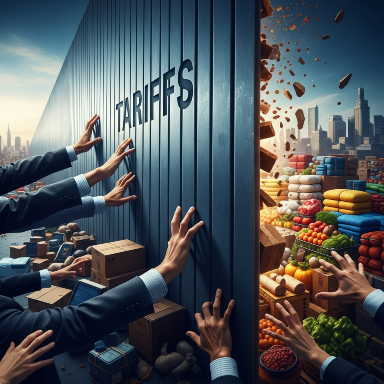 Illustration for: Trump's Tariffs and Economic Impact