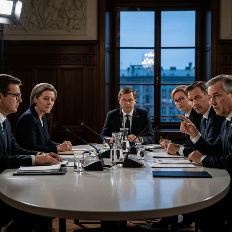 Illustration for: Corruption in European Politics Under Scrutiny