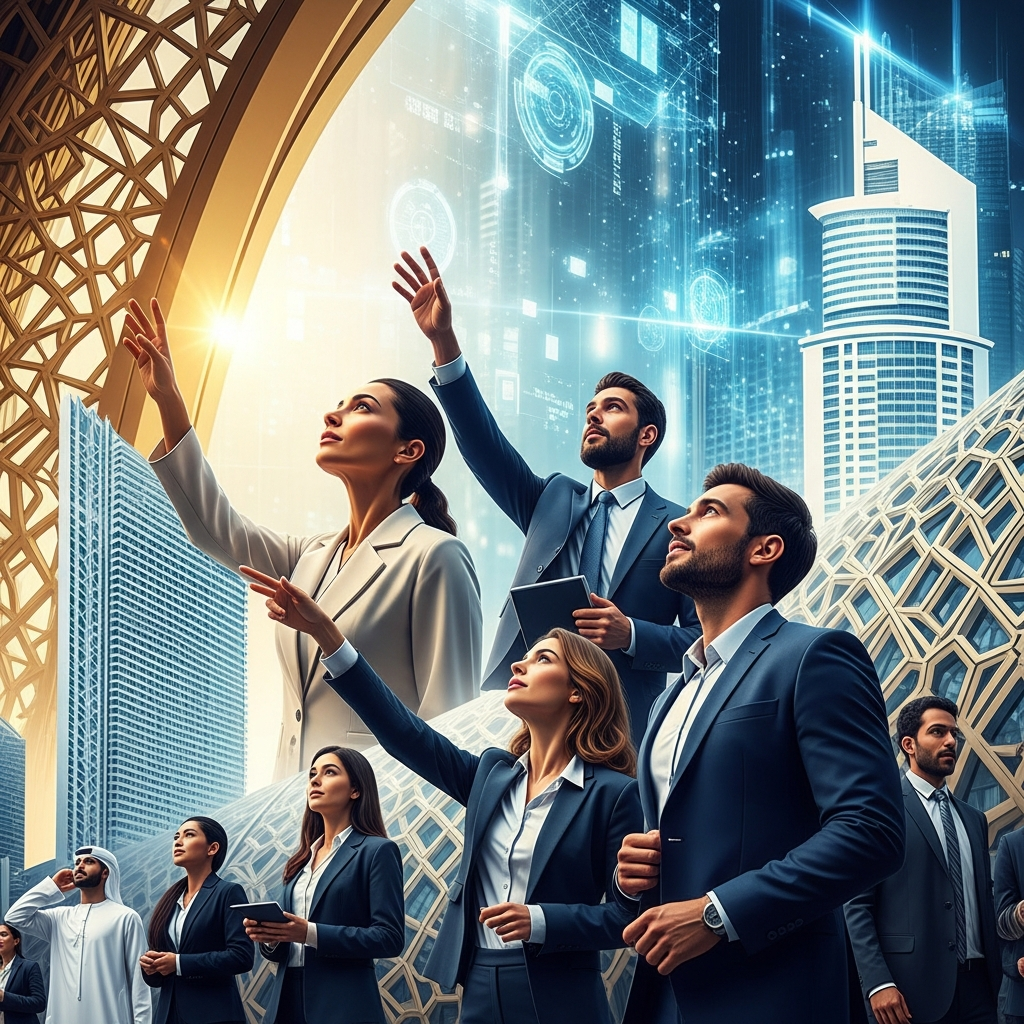 Illustration for: Celebrating UAE's Journey: Opportunity and Innovation