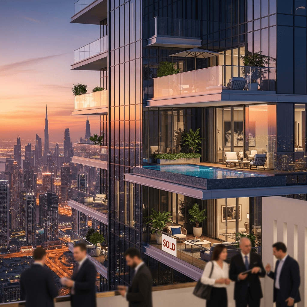 Illustration for: Dubai's Ultra-Luxury Property Market Booms
