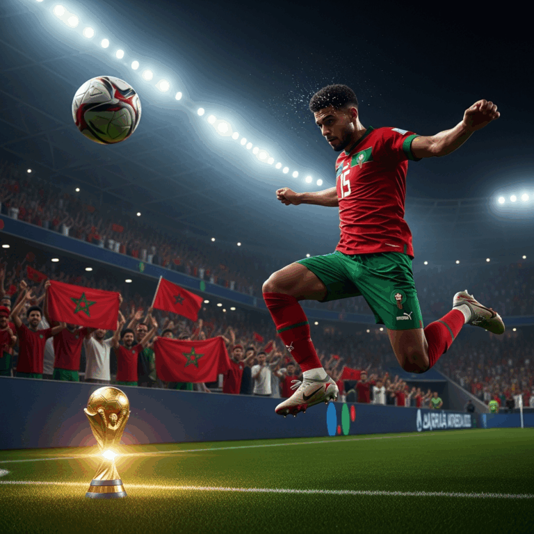 Illustration for: Moroccan Dominance in Arab Cup 2025