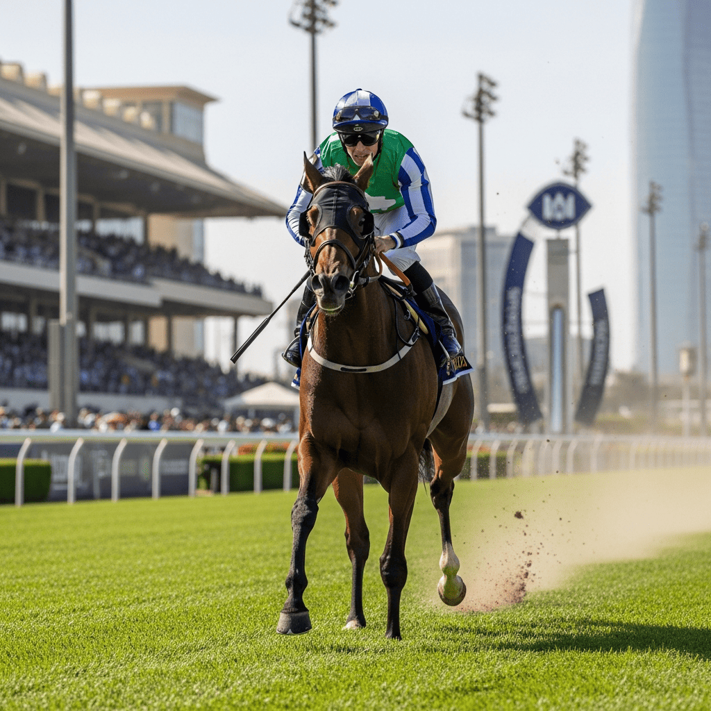 Illustration for: Dubai Racing Carnival: Seemar and O'Shea Shine