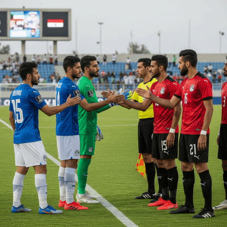 Illustration for: Kuwait and Egypt Draw in Arab Cup Match