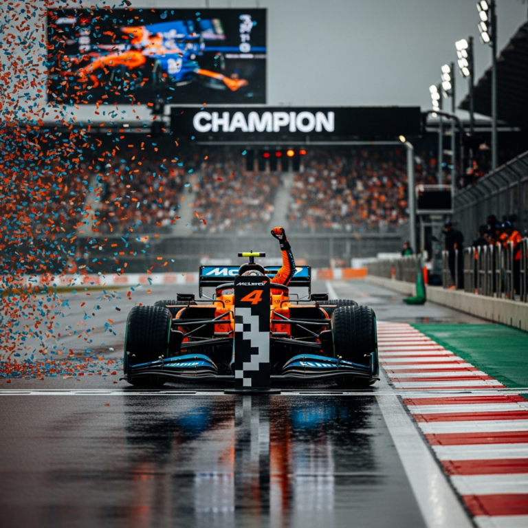 Illustration for: Lando Norris Wins First F1 World Championship