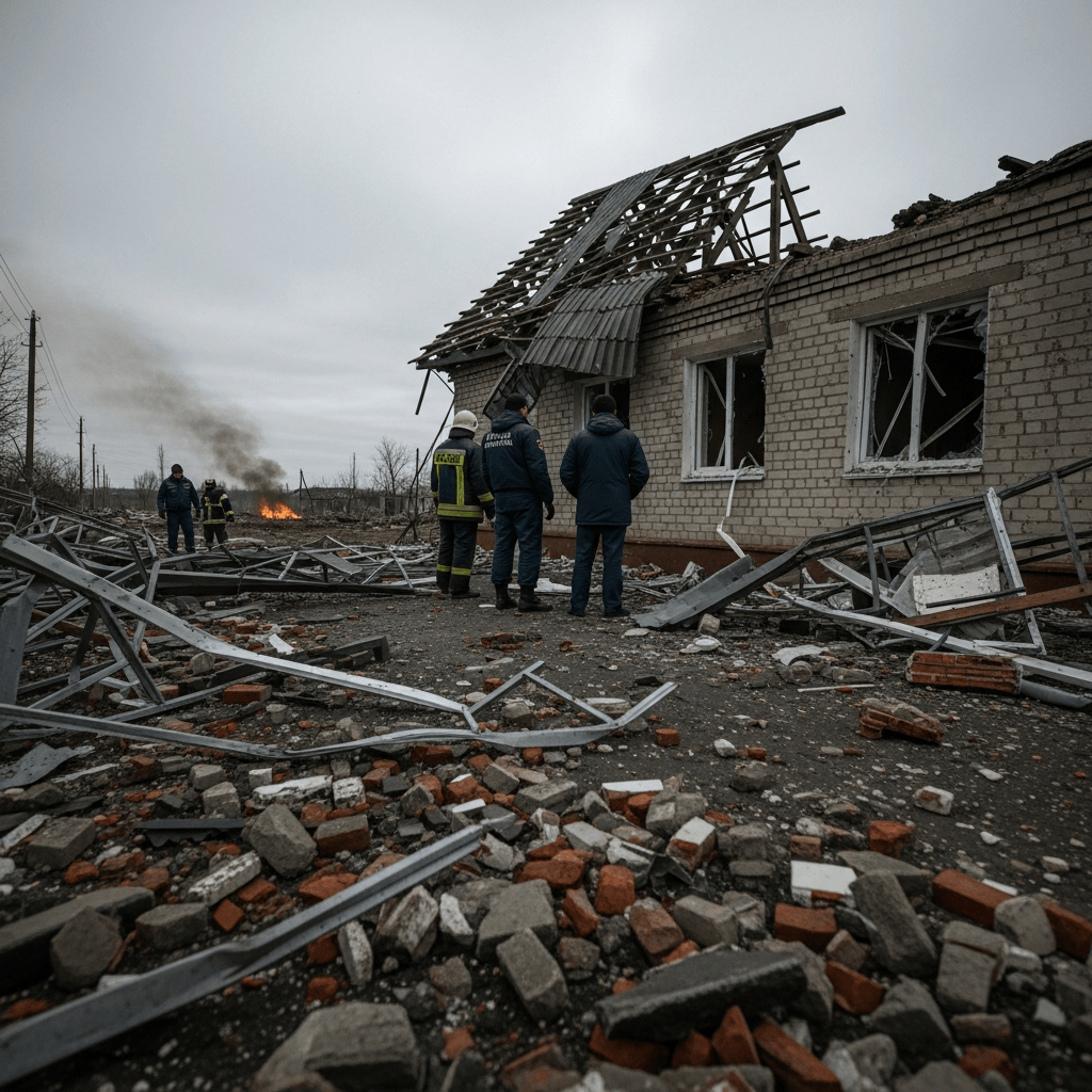 Illustration for: Ukrainian Forces Accused of Shelling Russian Areas