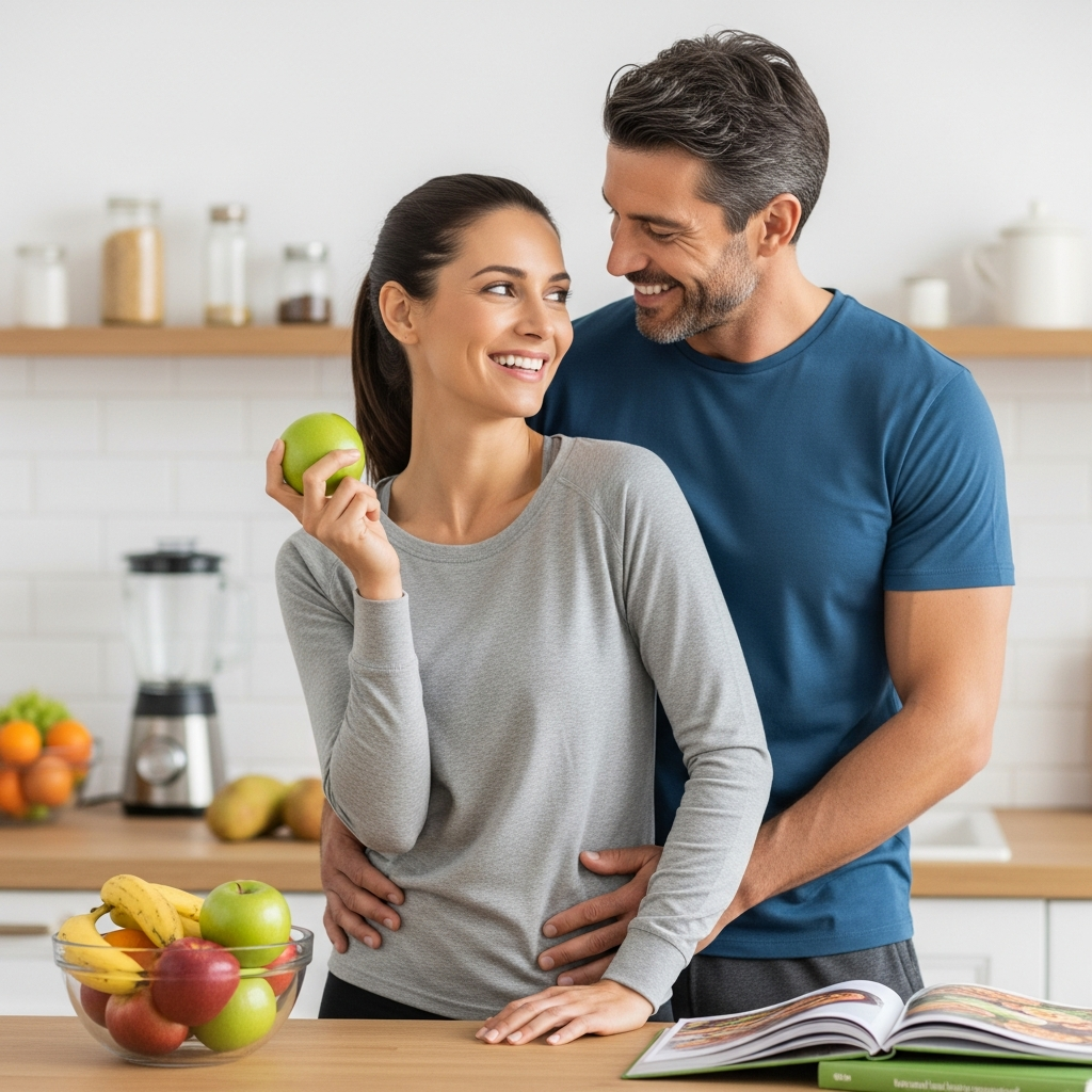 Illustration for: High-Quality Marriage May Reduce Obesity Risk