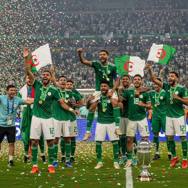 Illustration for: Algeria's Victory in Arab Cup 2025