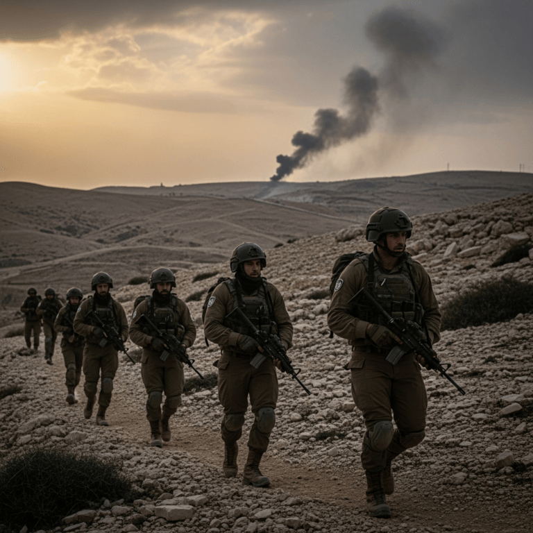 Illustration for: Israeli Forces Incursion in Syria