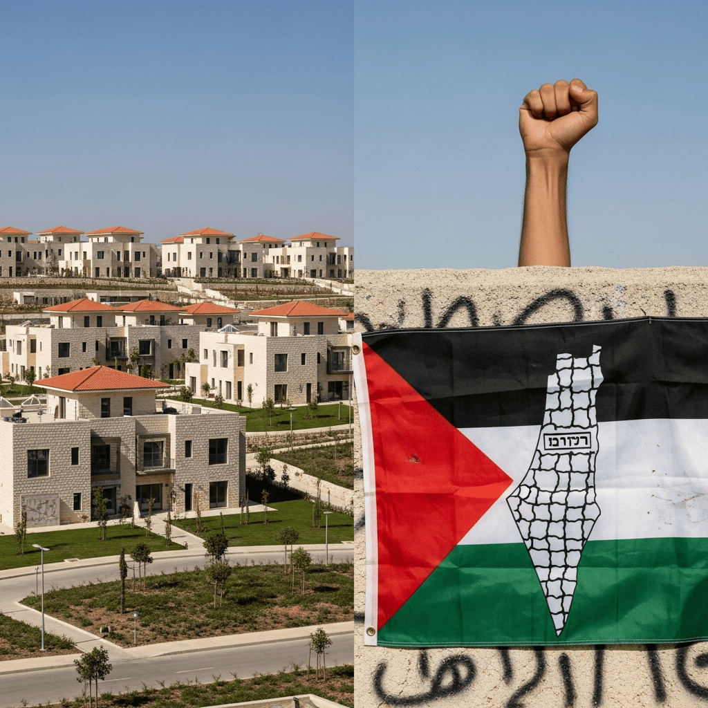 Illustration for: Hamas Condemns Israeli Settlement Expansion