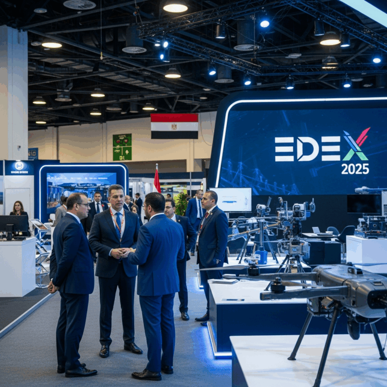 Illustration for: EDEX 2025: Egypt Hosts Global Defense Exhibition