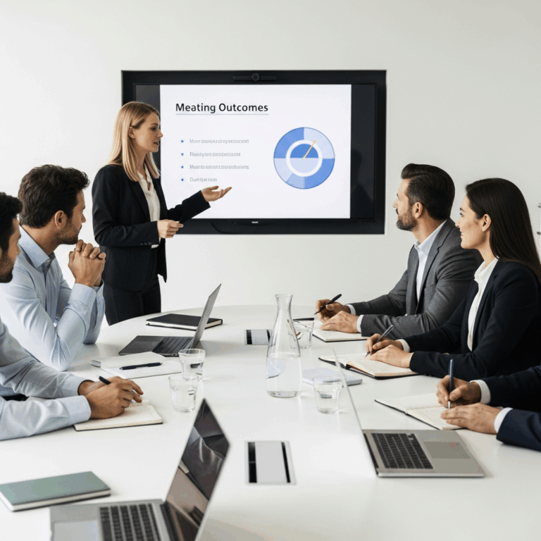 Illustration for: Enhancing Meeting Productivity and Purpose