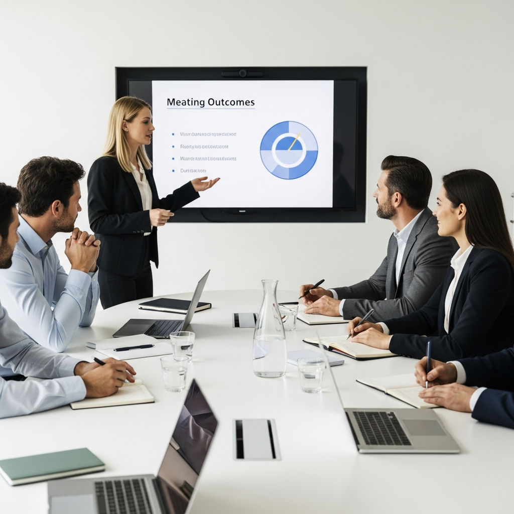 Illustration for: Enhancing Meeting Productivity and Purpose