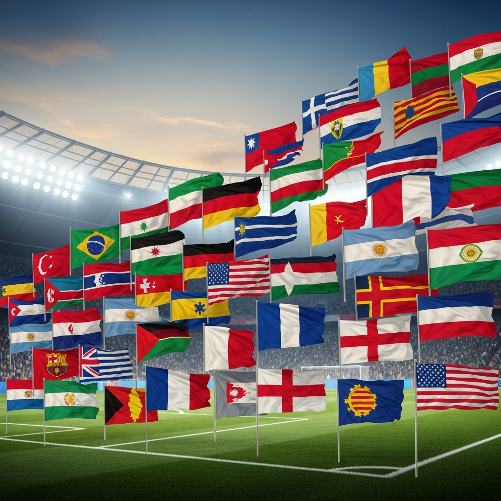 Illustration for: 42 Teams Qualify for 2026 World Cup