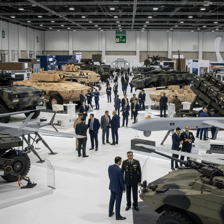 Illustration for: Major Defense Exhibition in Egypt