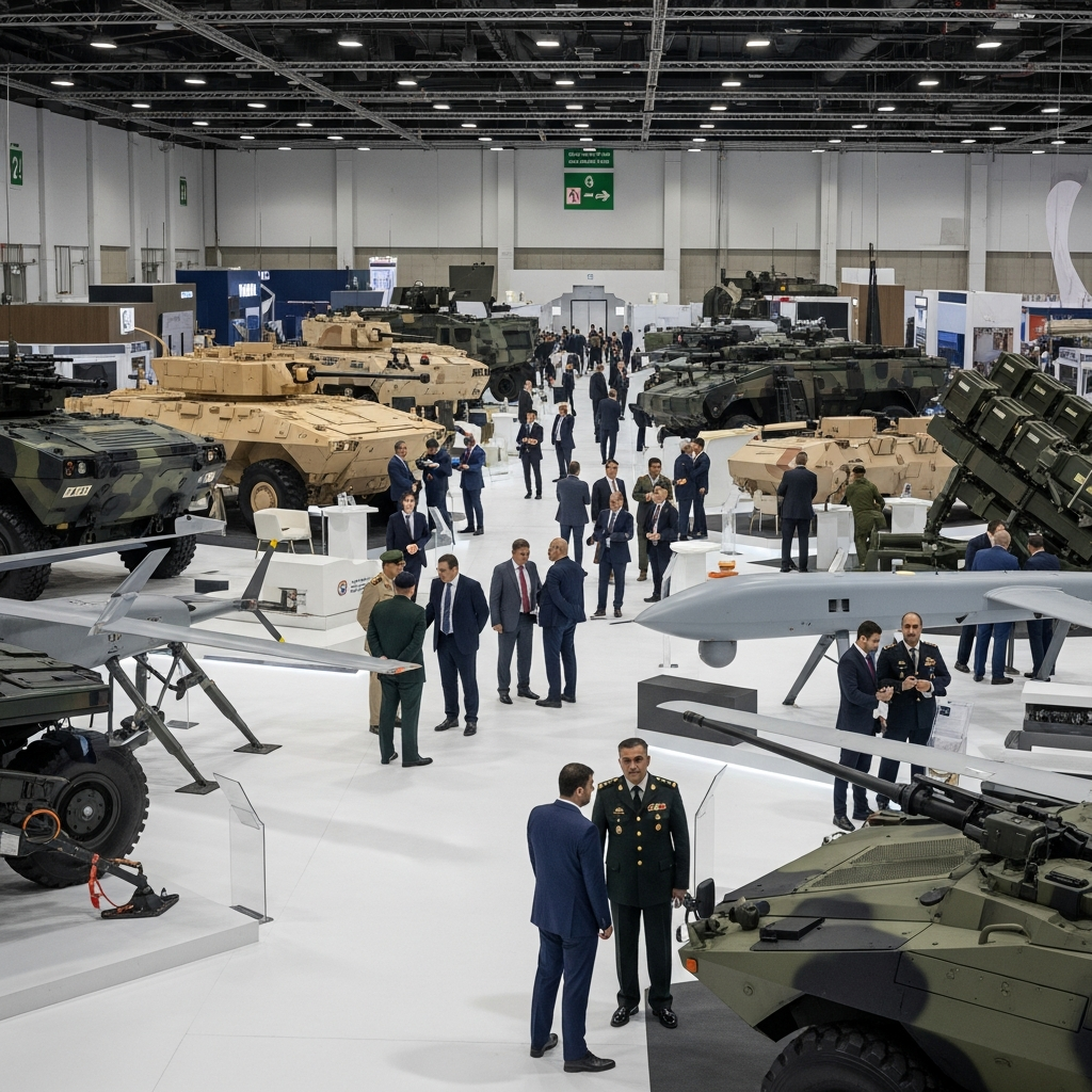 Illustration for: Major Defense Exhibition in Egypt