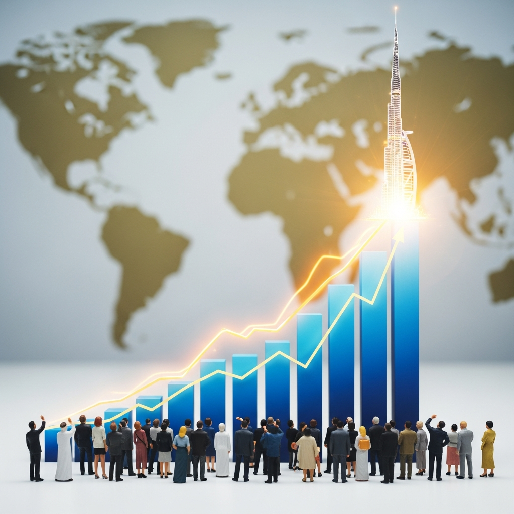 Illustration for: UAE Leads Global Trade Confidence Surge