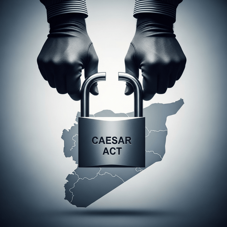 Illustration for: Lifting Syria Sanctions Under Caesar Act Conditions