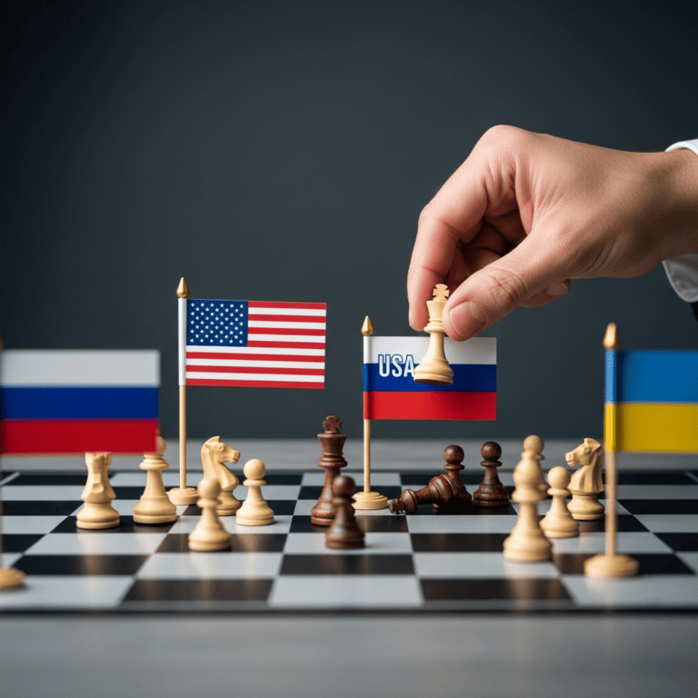 Illustration for: US Efforts to End Russia-Ukraine Conflict
