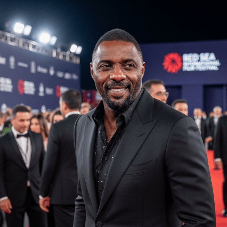 Illustration for: Idris Elba at Red Sea Film Festival 2025