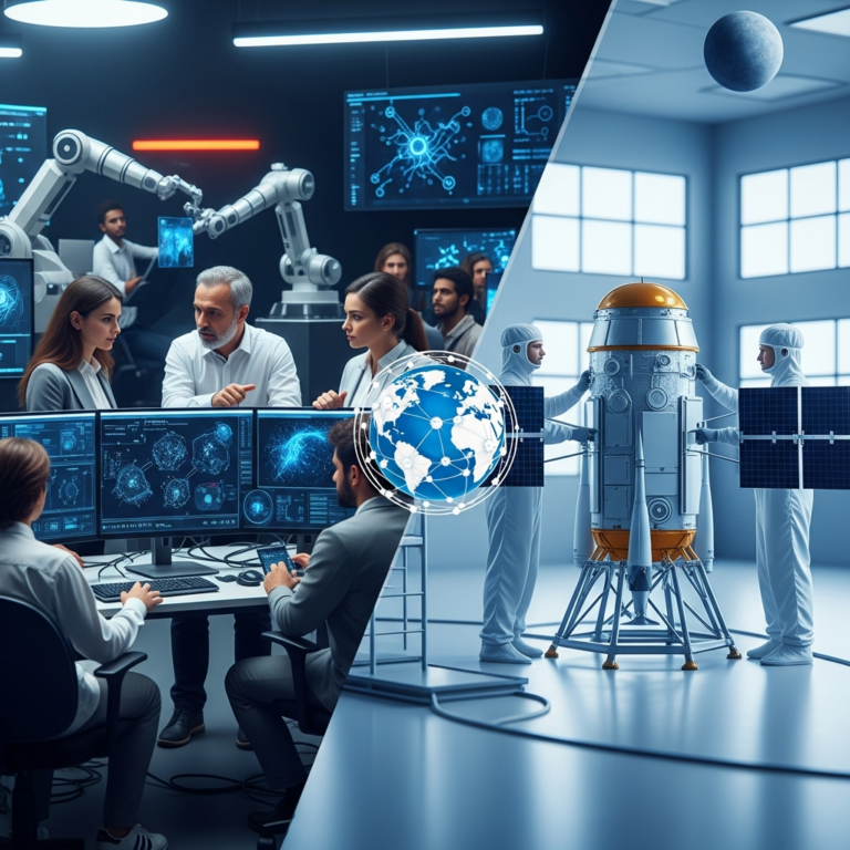 Illustration for: Arab-Russian University Cooperation in AI and Space