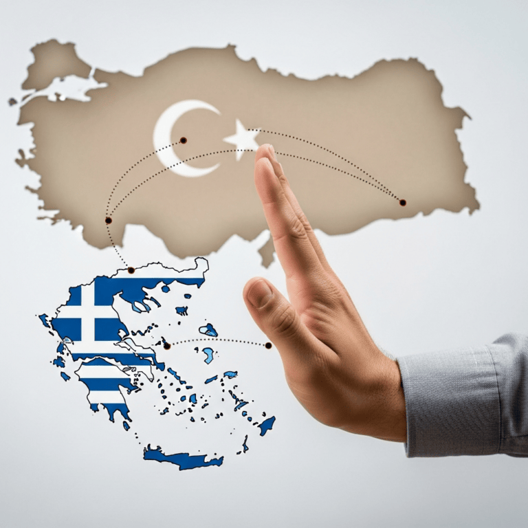 Illustration for: Libya Rejects Greek Attempts on Turkey MOU