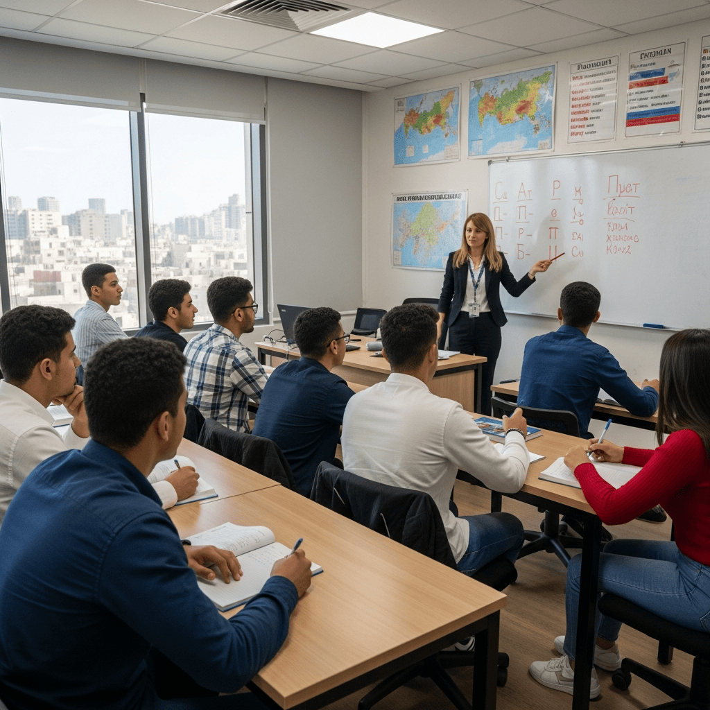 Illustration for: Egypt Expands Russian Language Education