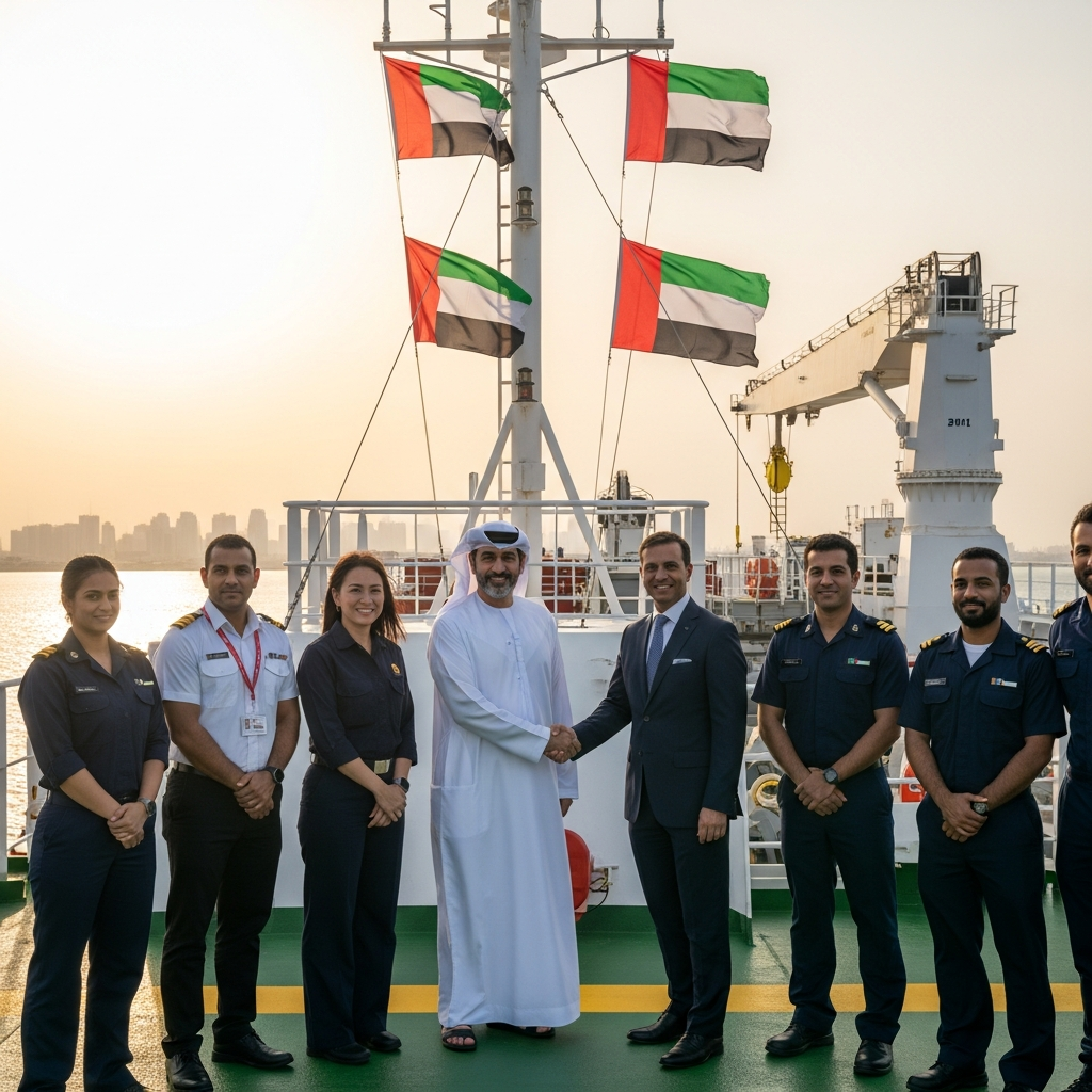 Illustration for: Vista Maritime Celebrates UAE National Day