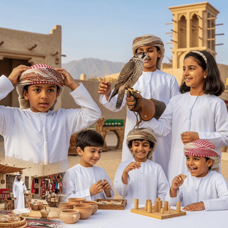Illustration for: Ras Al Khaimah Heritage Days: Culture Through Kids' Eyes