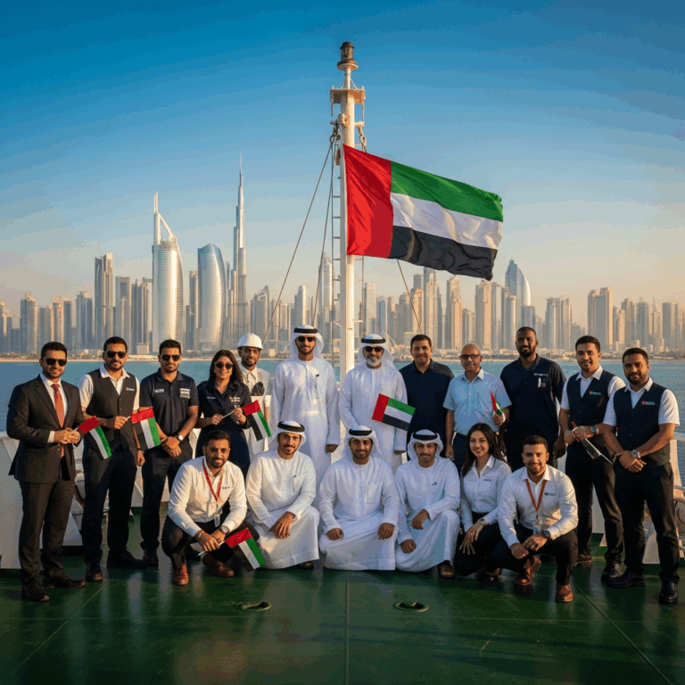 Illustration for: Vista Maritime Celebrates UAE's 54th National Day