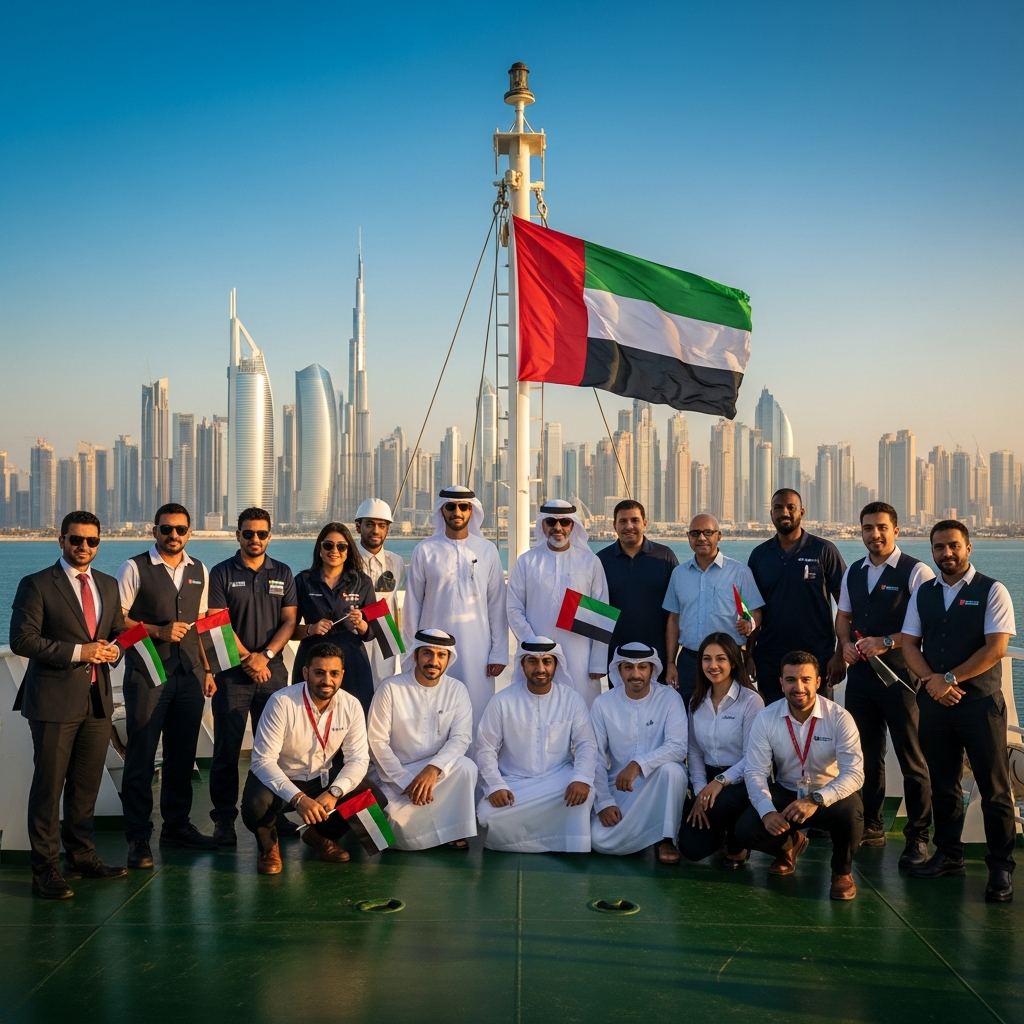 Illustration for: Vista Maritime Celebrates UAE's 54th National Day