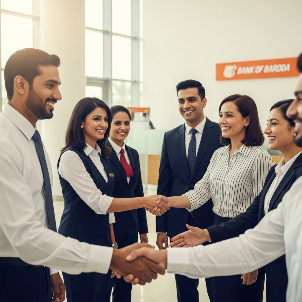 Illustration for: Bank of Baroda: Over 50 Years of UAE Partnership