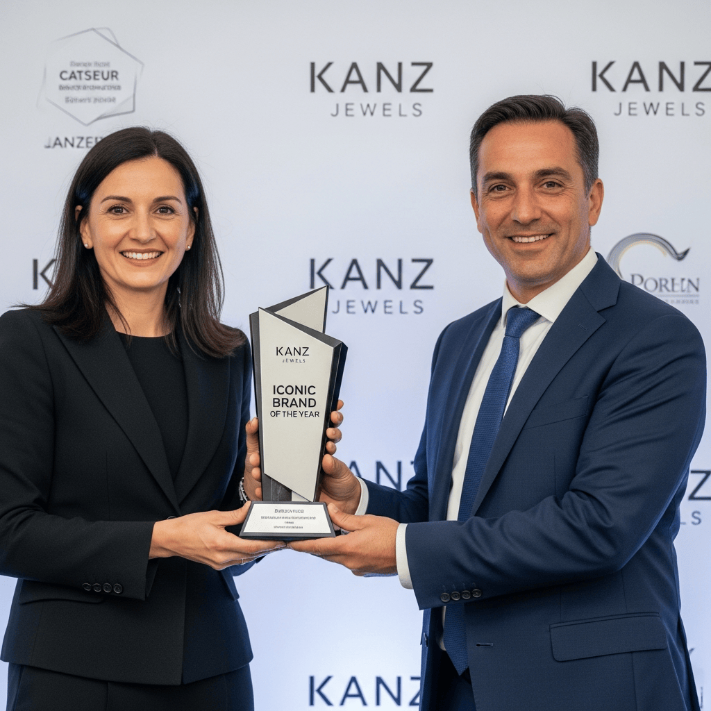Illustration for: Kanz Jewels Wins Iconic Brand of the Year Award