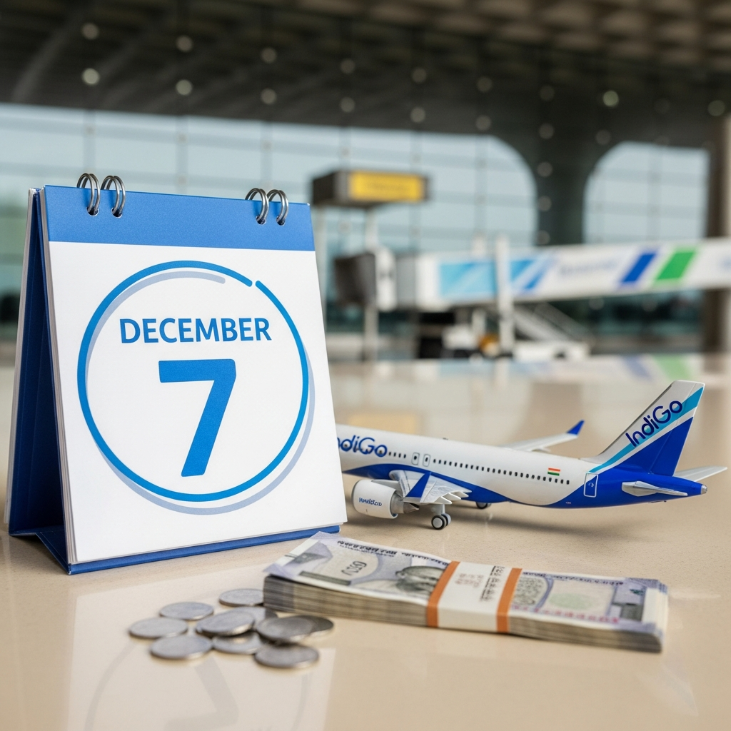 Illustration for: IndiGo to Complete Passenger Refunds by December 7