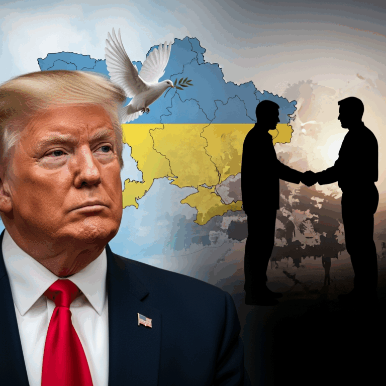 Illustration for: Trump Highlights Potential Ukraine Peace Agreement