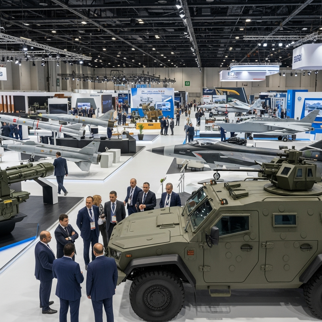 Illustration for: Major Defense Exhibition in Egypt