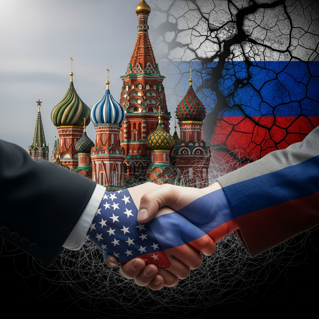 Illustration for: Kremlin on US Diplomacy and Bilateral Relations