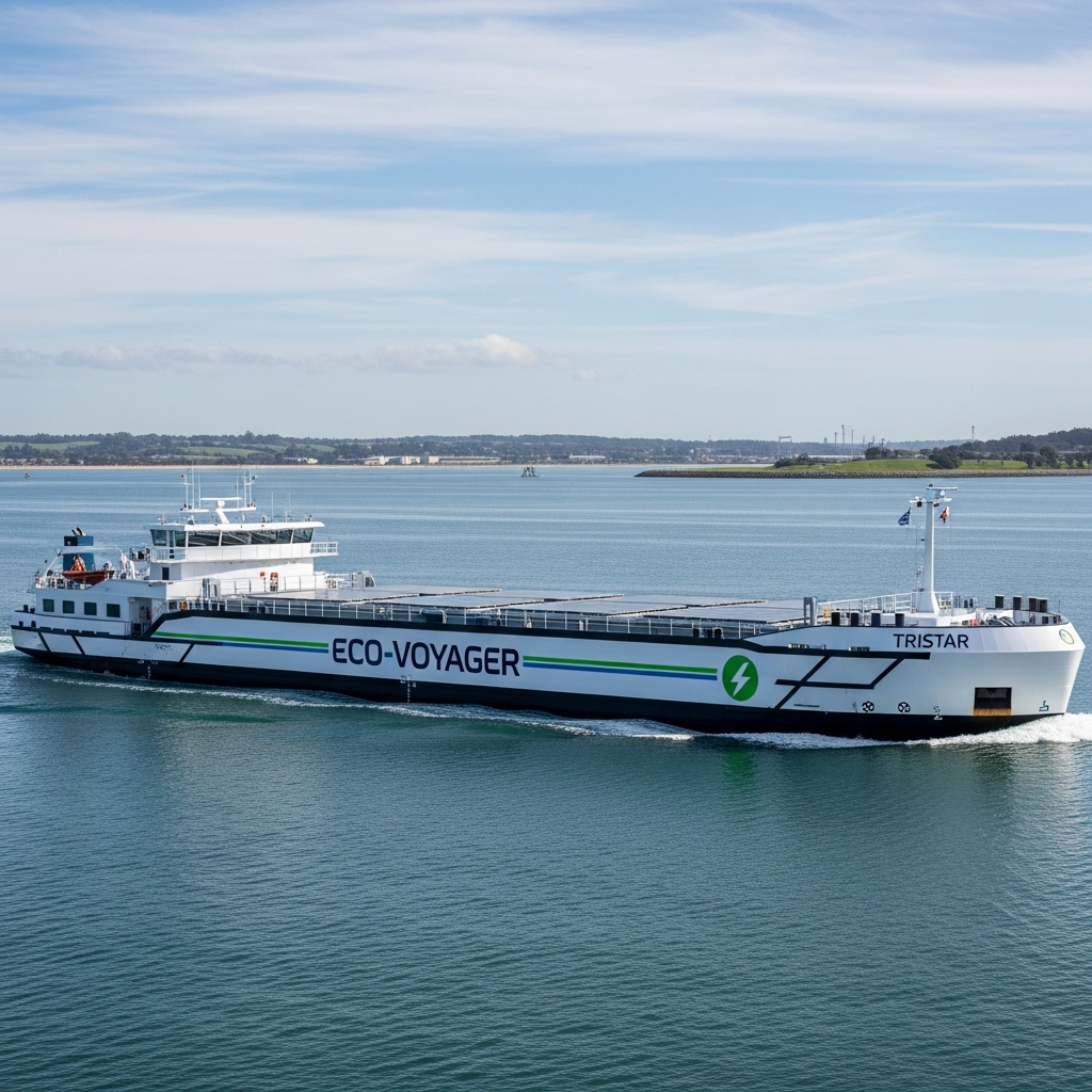 Illustration for: Tristar's Eco Voyager: GCC's First Hybrid Barge