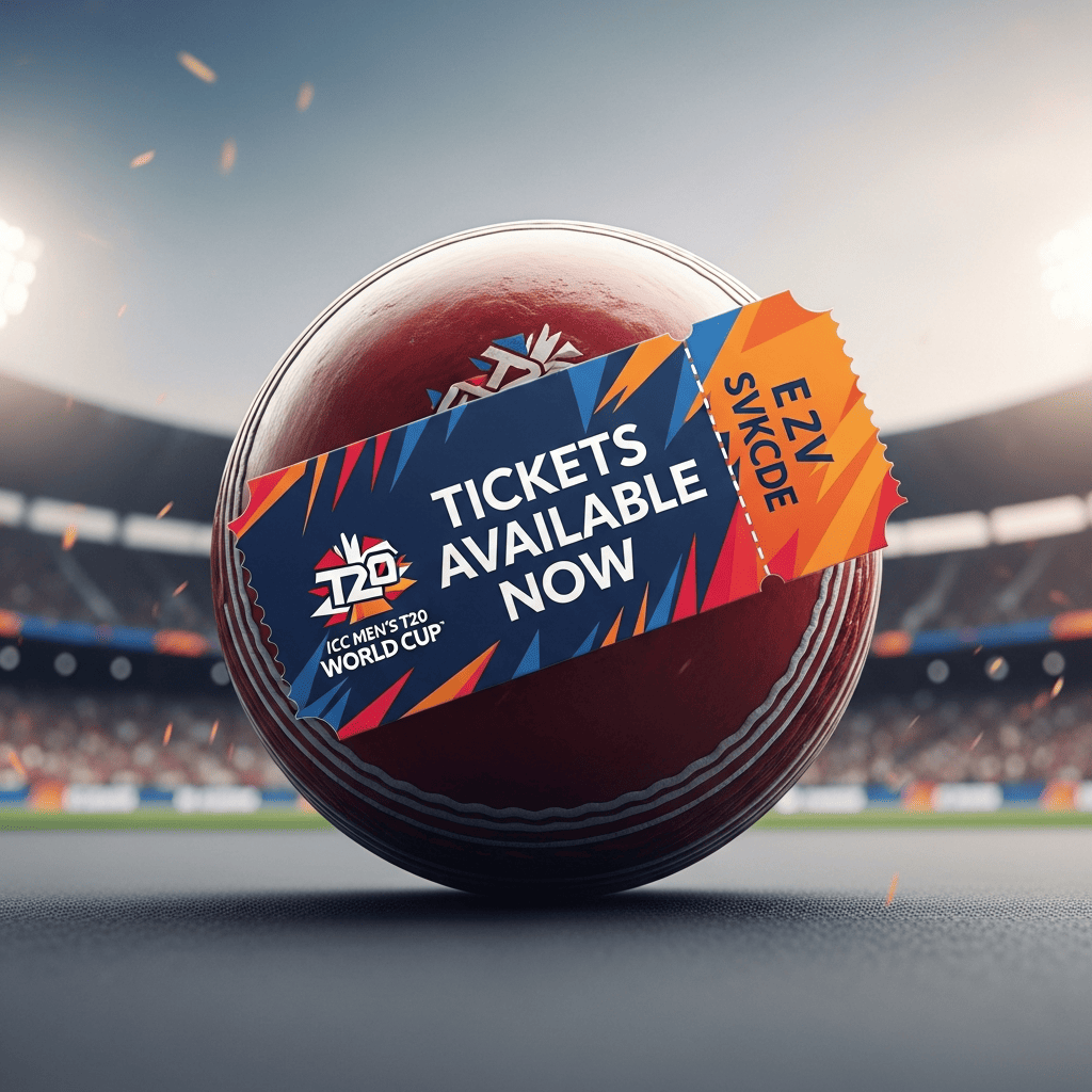 Illustration for: ICC Men's T20 World Cup Tickets Available Now
